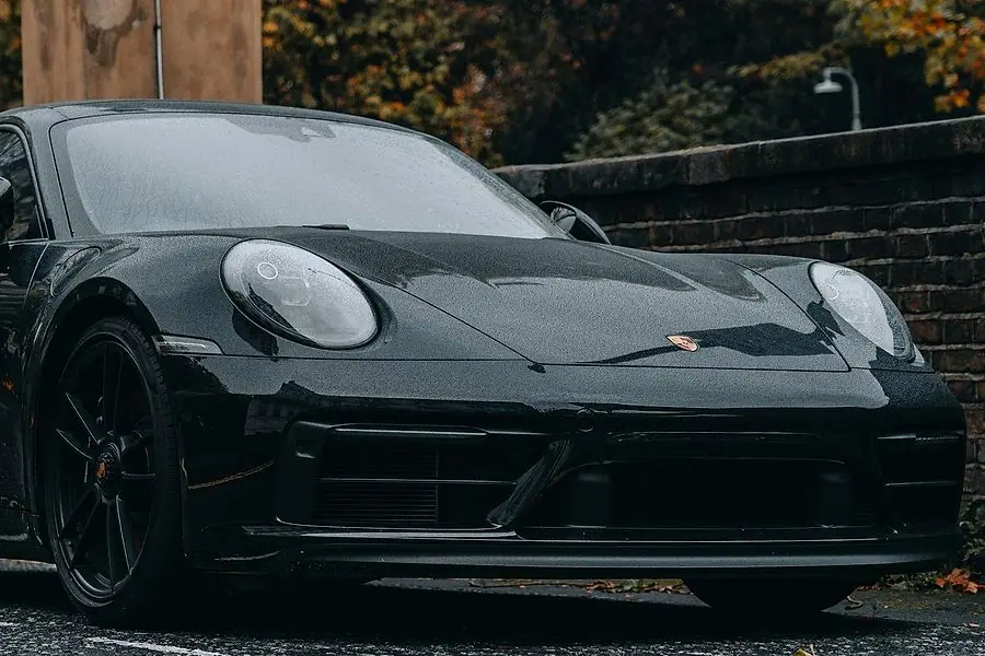 Porsche 911 Carrera, чёрный