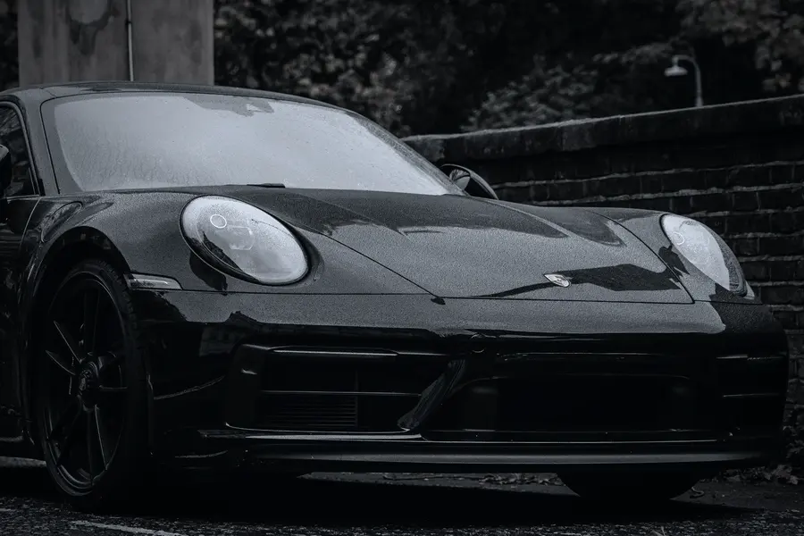 Porsche 911 Carrera, чёрный