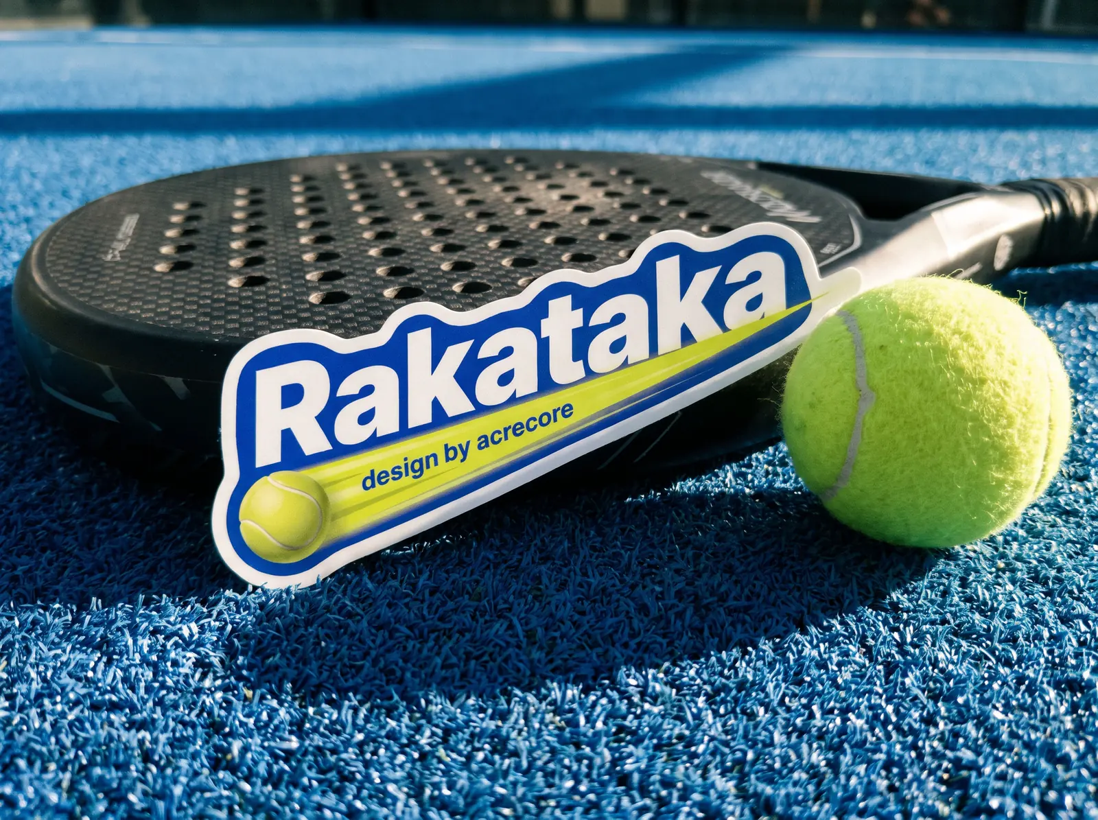 Rakataka — Наклейка на ракетке