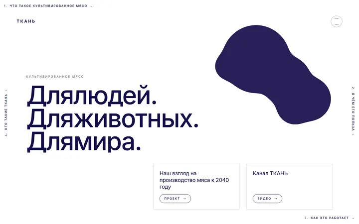 ТКАНЬ: Главы