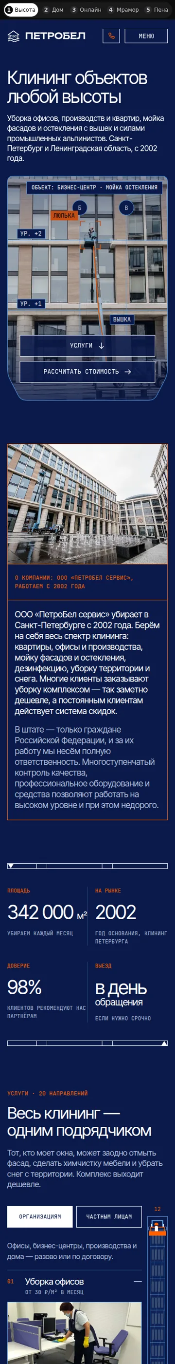 ПетроБел ×5: мобильная версия целиком