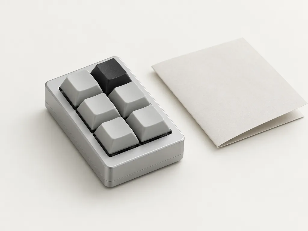Four-key macro pad